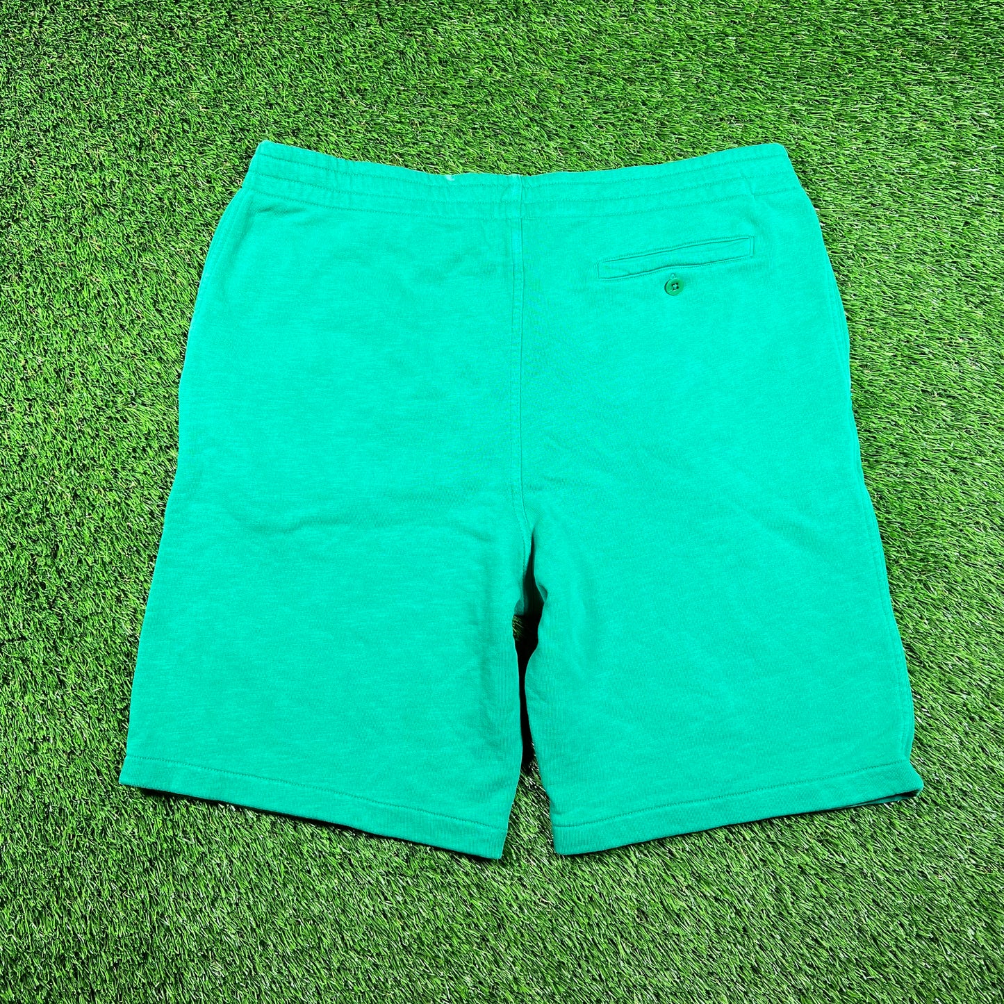 Polo Ralph Lauren Green Sailing Shorts Size Medium USED v18539