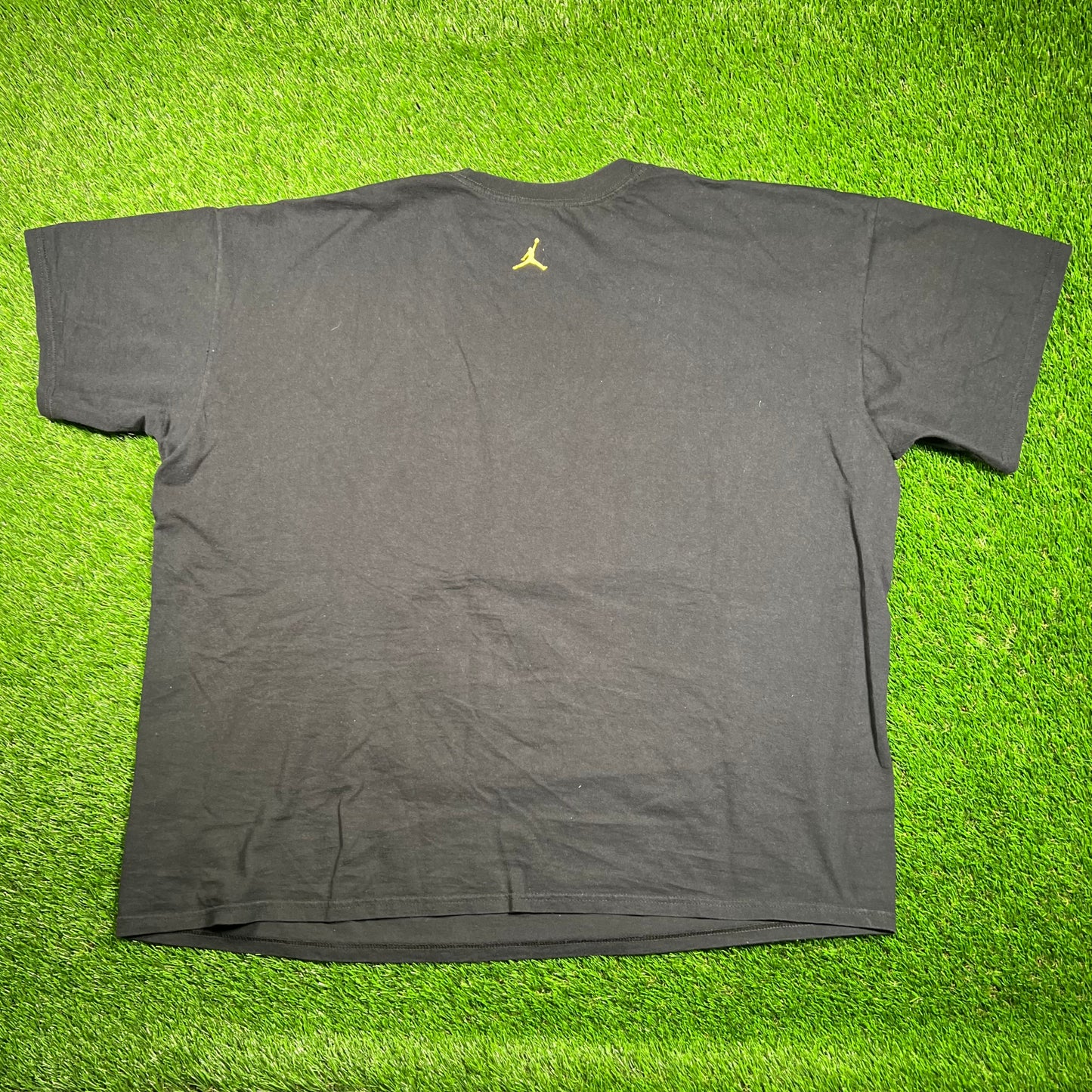 Y2K Jordan 11 Black Tee Size XXL USED v18723