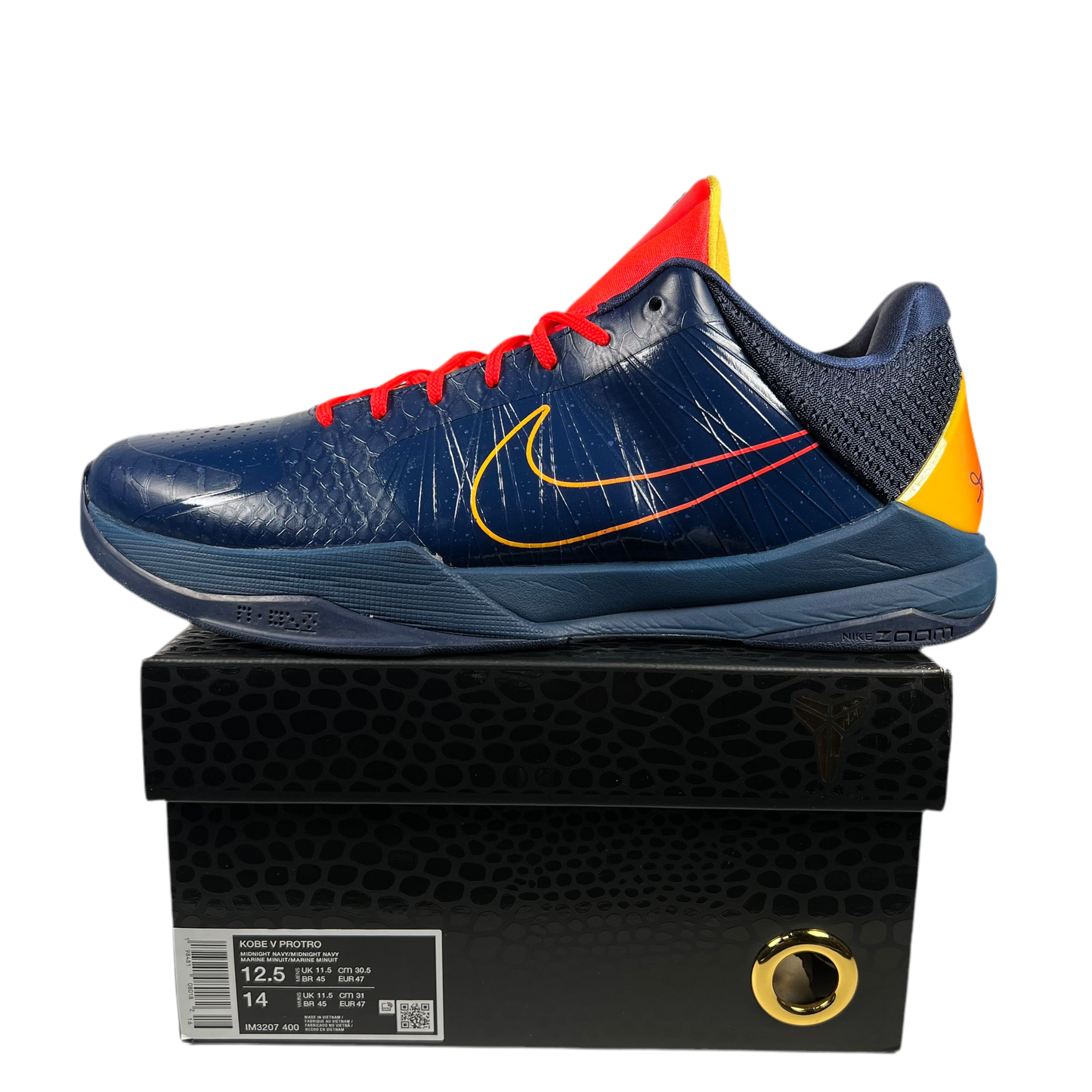 Kobe 5 Caitlin Clark Indiana Fever (2025) Size 12.5 USED s18754