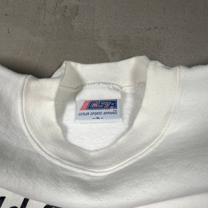 1994 World Cup USA White Mascot Crewneck Size XL USED v18965