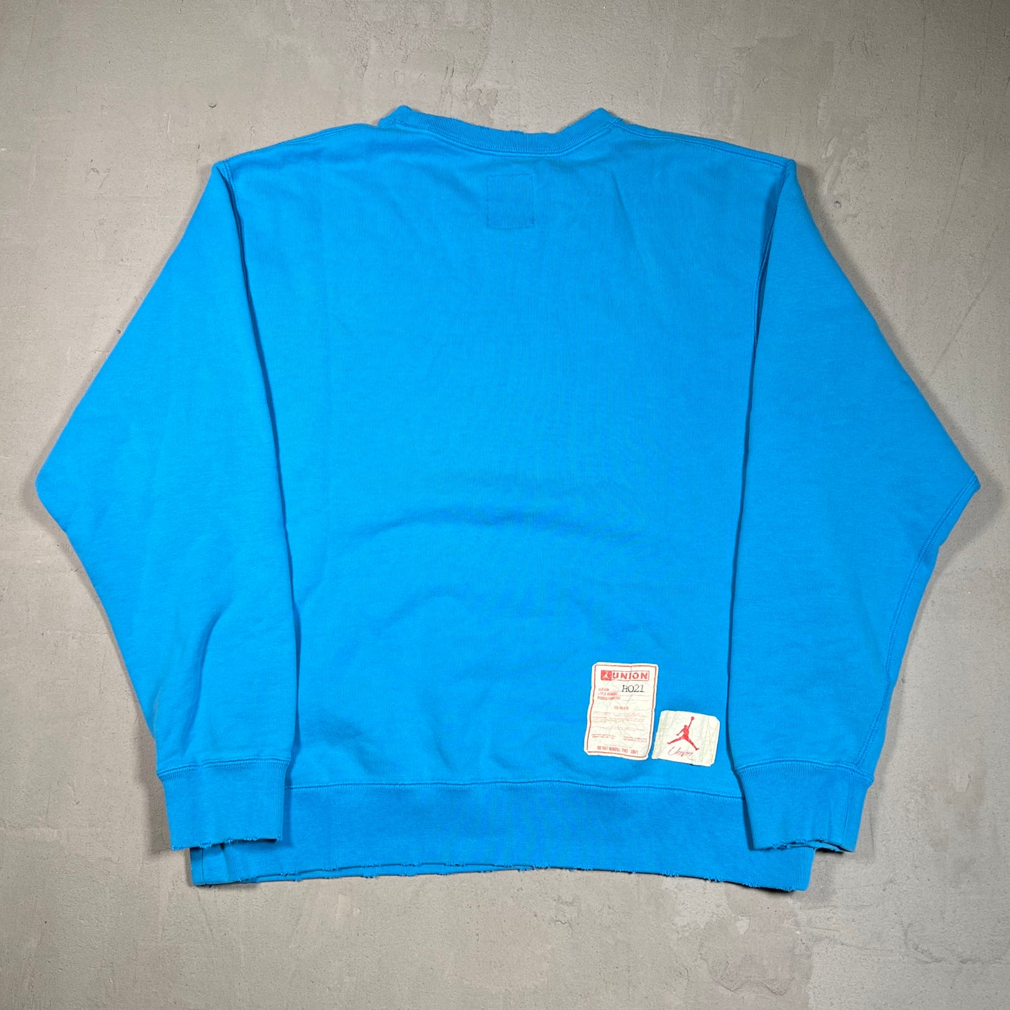 Union LA Jordan Blue Crewneck Size Large NEW x17510