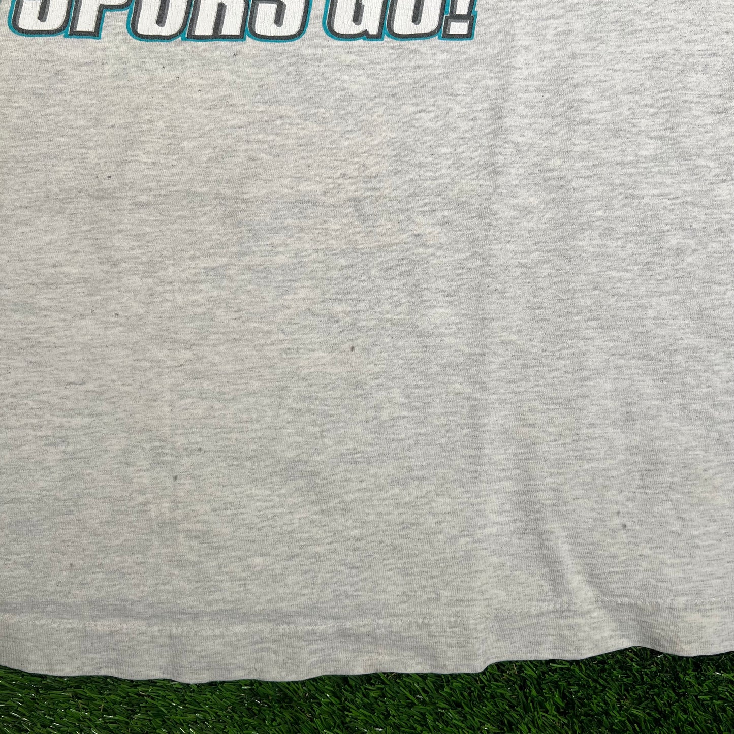 1999 San Antonio Spurs Champs Grey Tank Top Size XL USED v17815