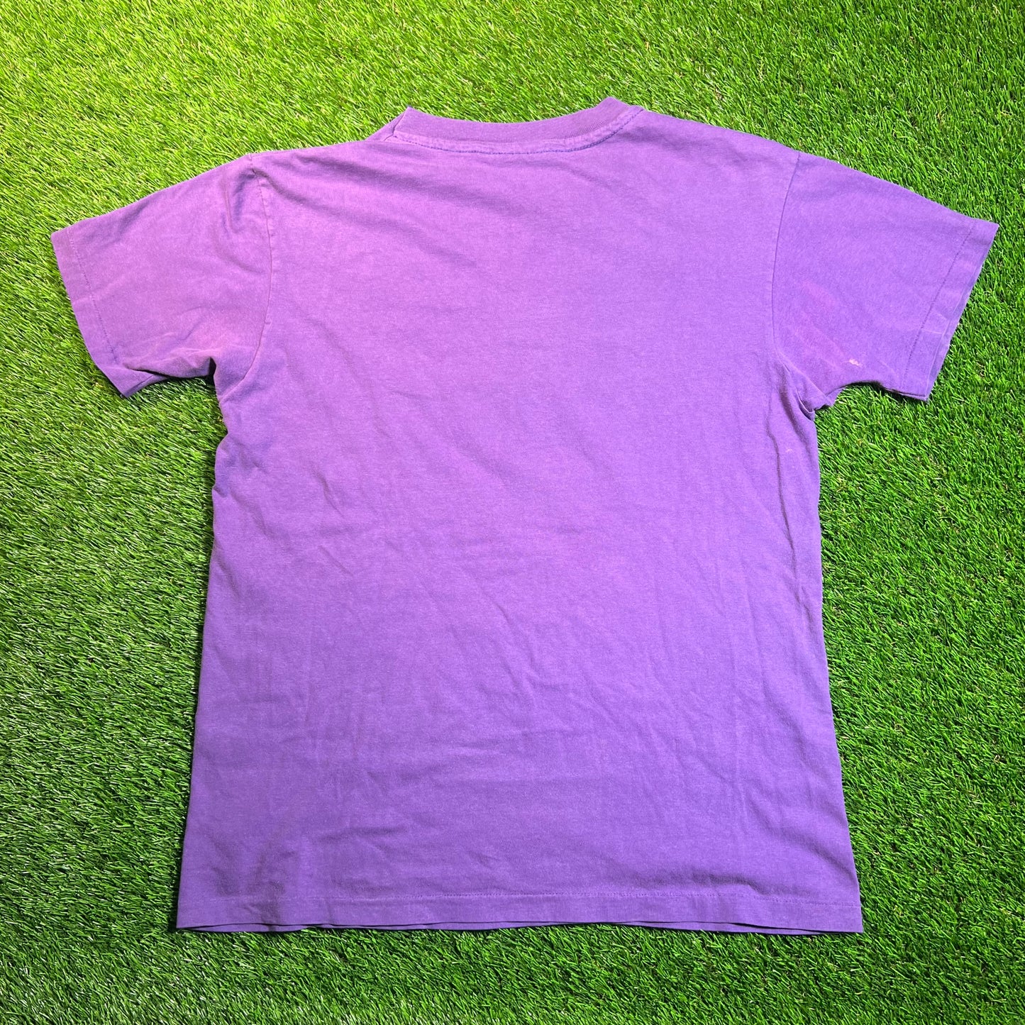 1990s Hard Rock Cafe Purple Tee Size Large USED v18891