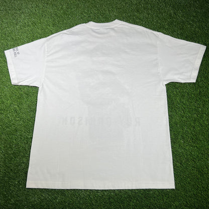 Roy Orbison Soul of Rock and Roll White Tee Size XL USED v17322
