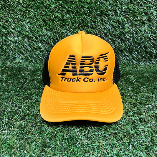 ABC Trucking Co Inc Yellow/Black Trucker Hat NEW x13643