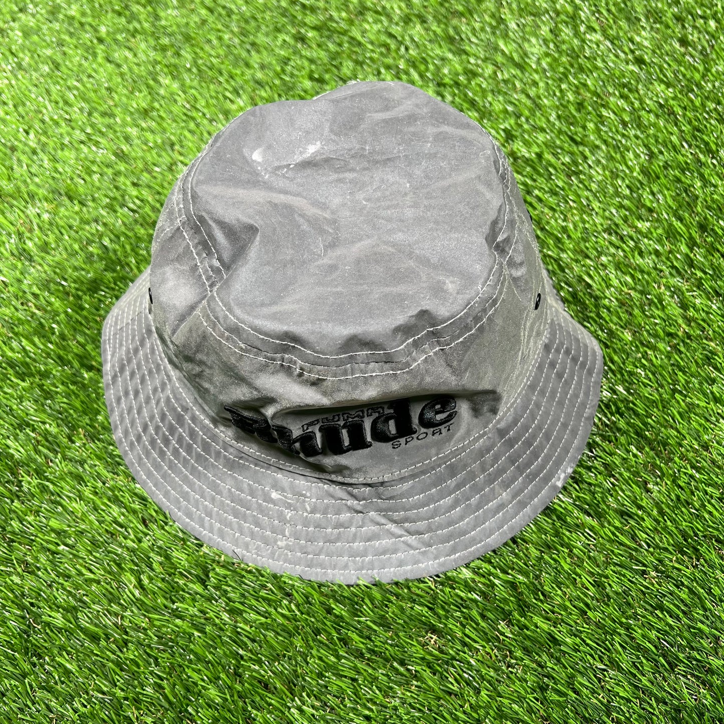 Rhude x Puma 3m ReversibleBucket Hat One Size USED x14832