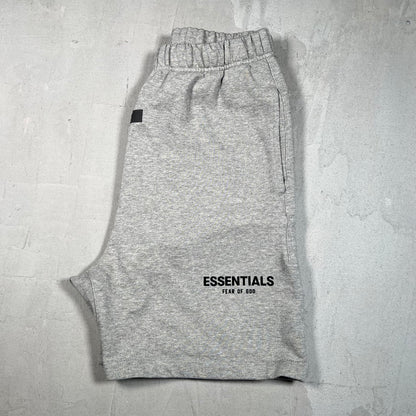 Essentials Fear of God FOG Grey Sweat Shorts Size Small USED x17600