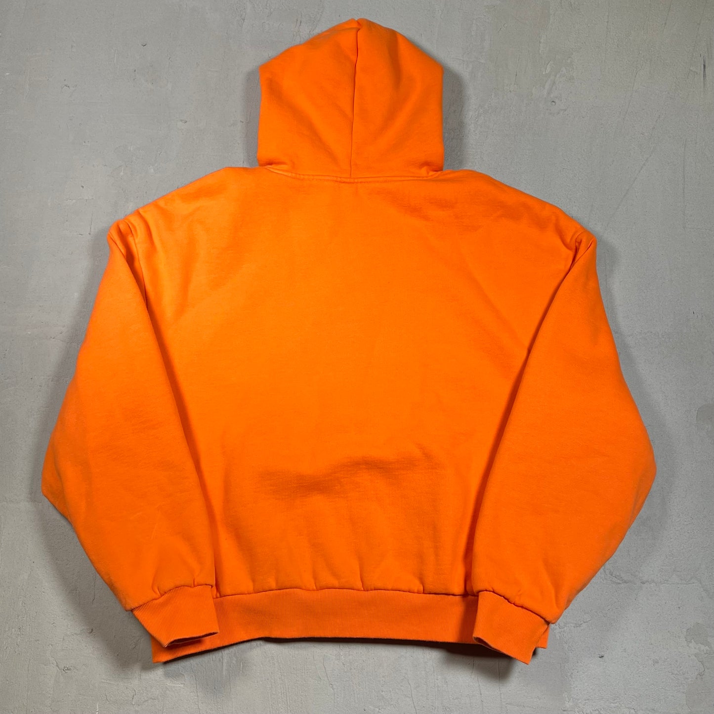 Hidden Season Orange/Yellow Reversible Hoodie Size Small USED x17202