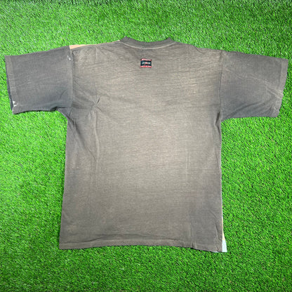 1990s Nike Michael Jordan Dunking Full Front Print Tee Size XL USED v16756