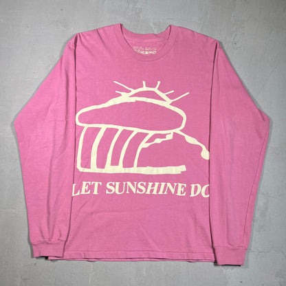 CPFM Let Sunshine Do Pink Longsleeve Size Medium USED x13308