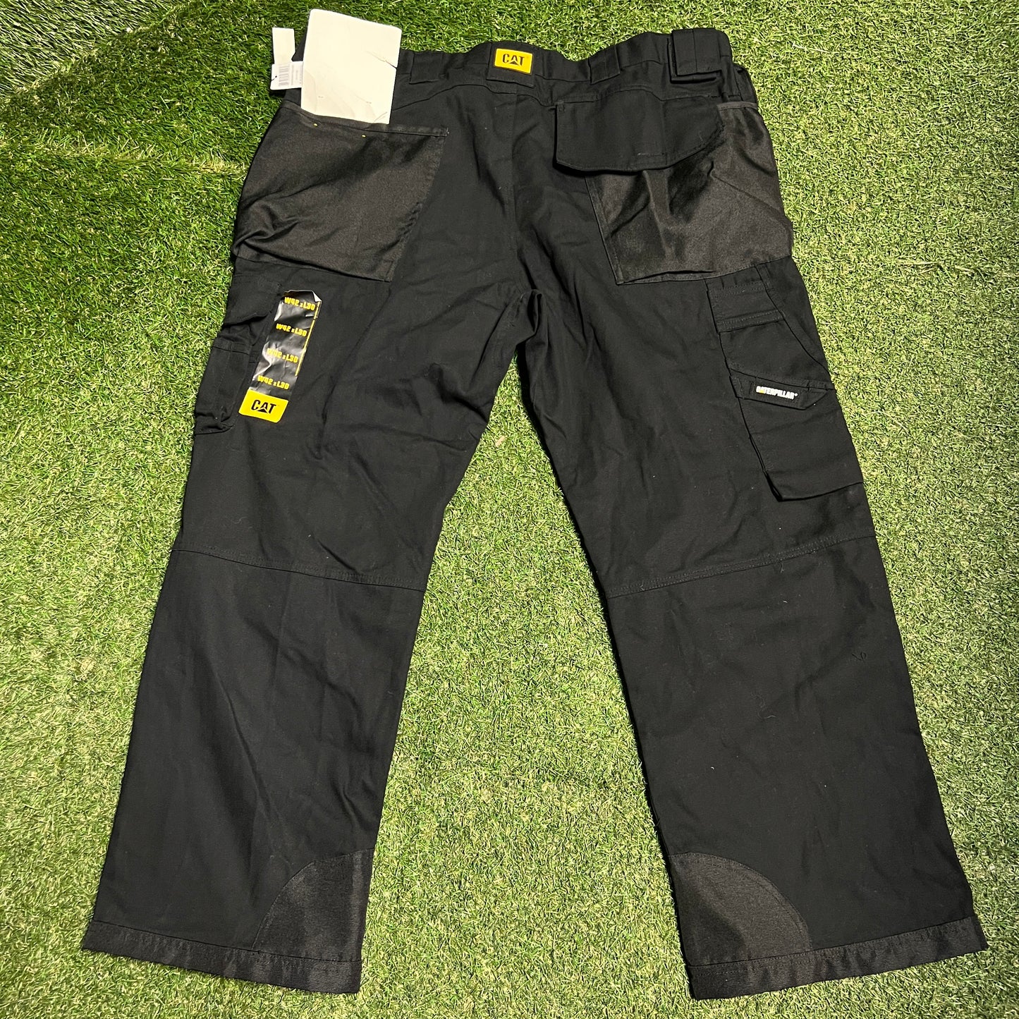CAT Heavy Duty Black Workwear Pants Size 42 NEW x13837