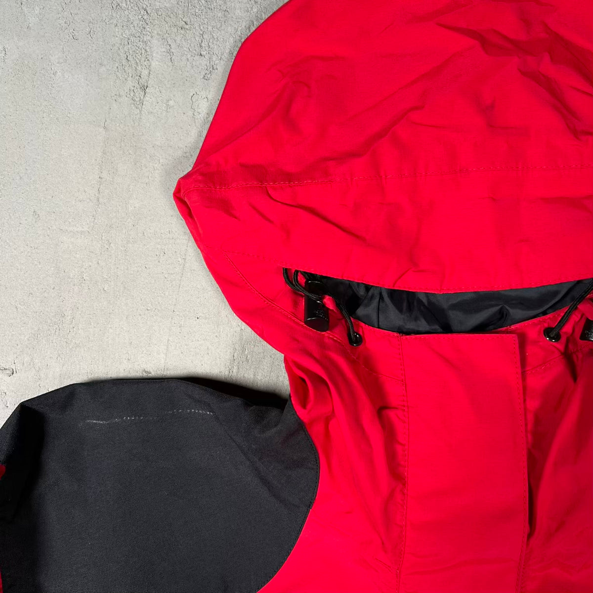 Y2K North Face Summit Series Gore Tex Red Zip Up Jacket Size Large USED v20344