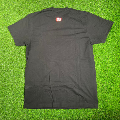 Ice Cream Black Bite Heart Tee Size Large USED x15966