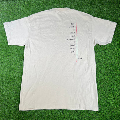 1990s Jekyll & Hyde The Musical Beige Tee Size Large USED v16660
