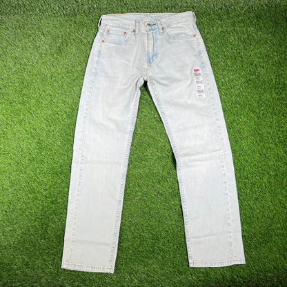 Levi 505 Light Washed Jeans Size 29x30 NEW v16765