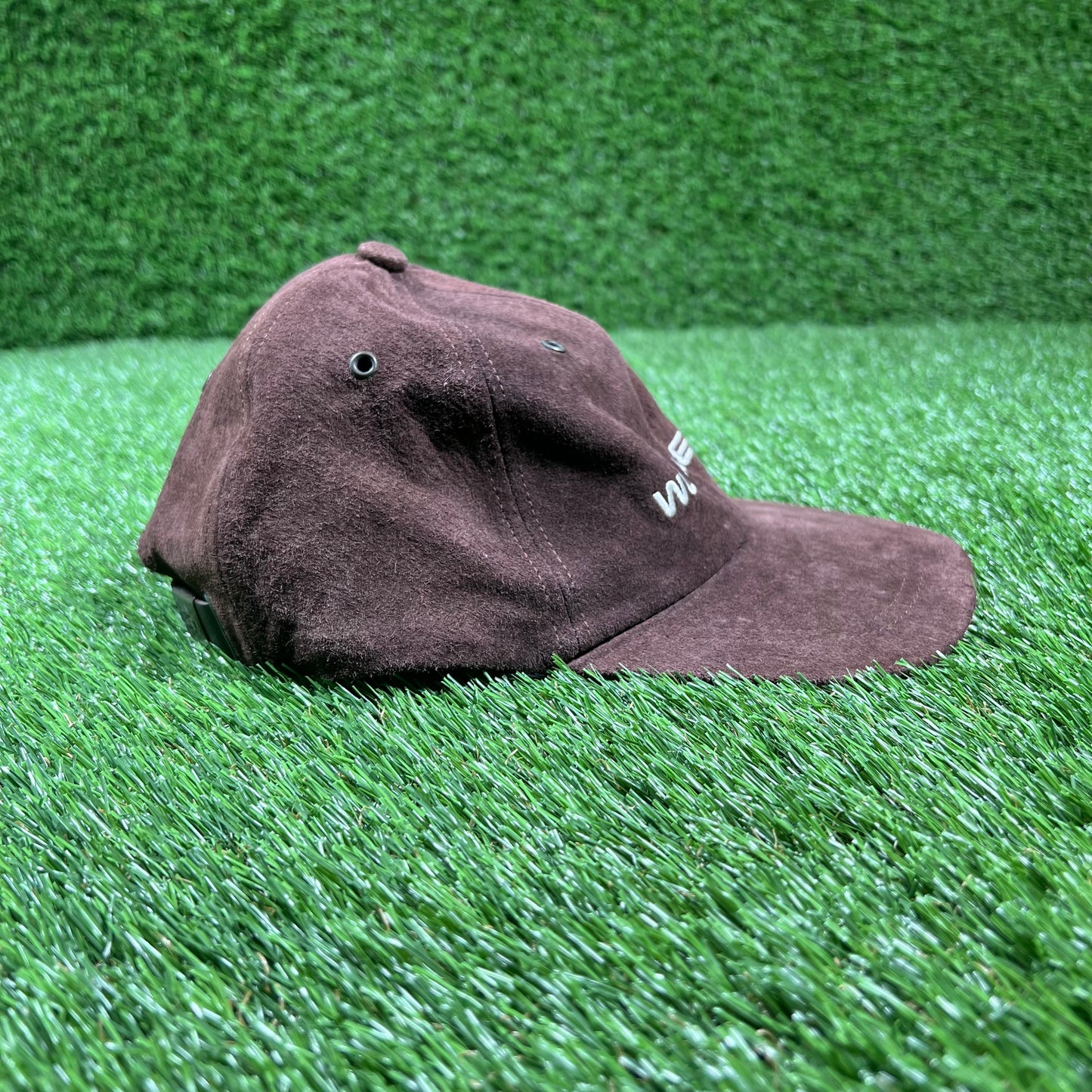 1990s Wu Wear Tang Brown Suede Hat USED v17017