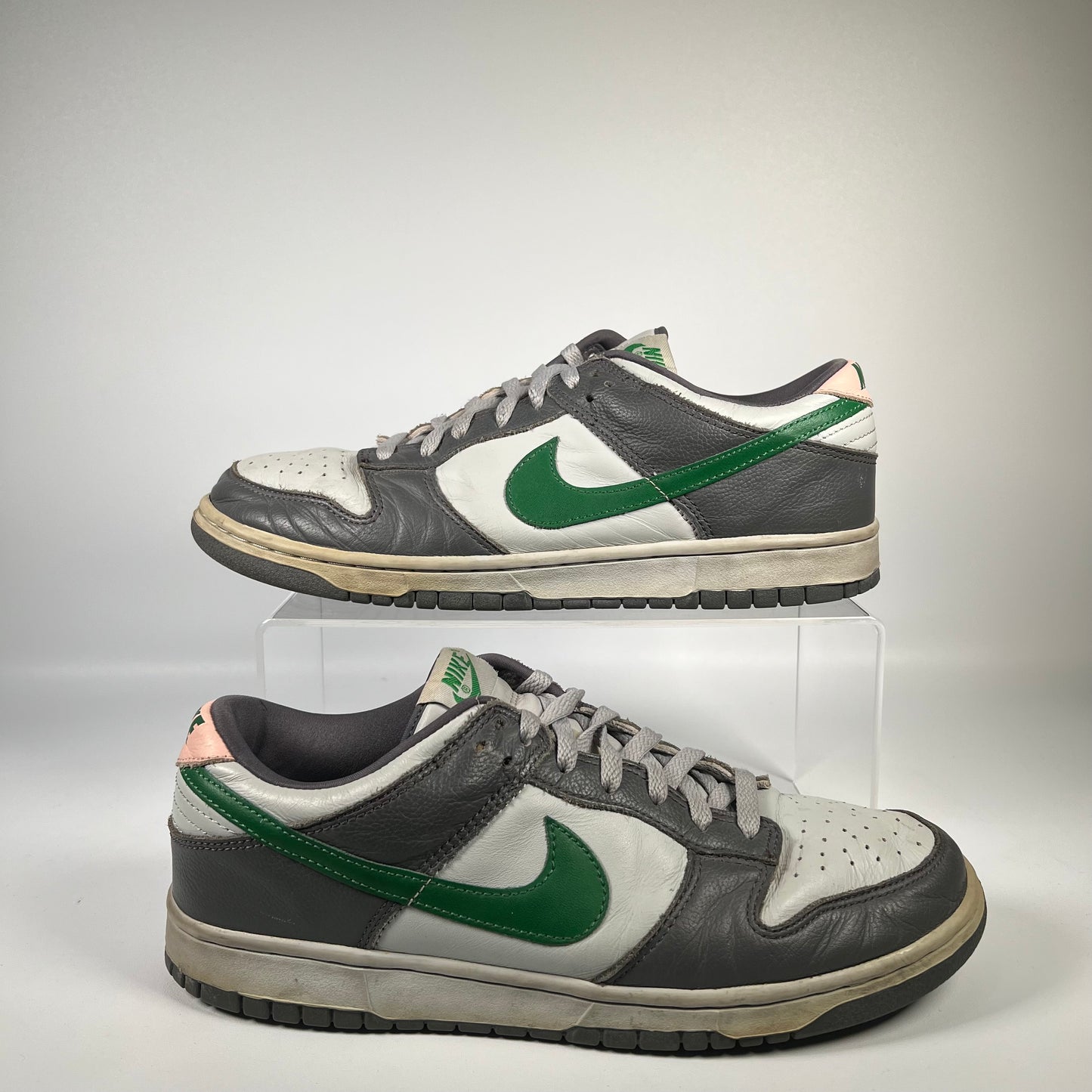 Nike Dunk Low Grey/White/Pink 624044-033 (2003) Size 11.5 USED s19359