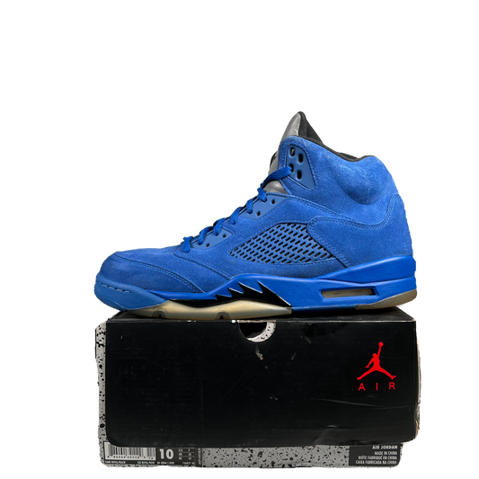 Jordan 5 Blue Suede (2017) Size 10 USED s20987