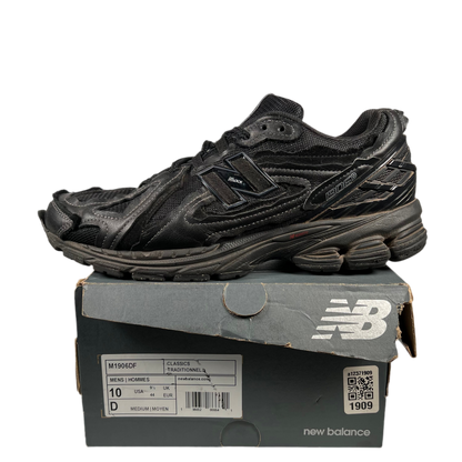 New Balance 1906D Protection Pack Black Leather (2023) Size 10 USED s18159