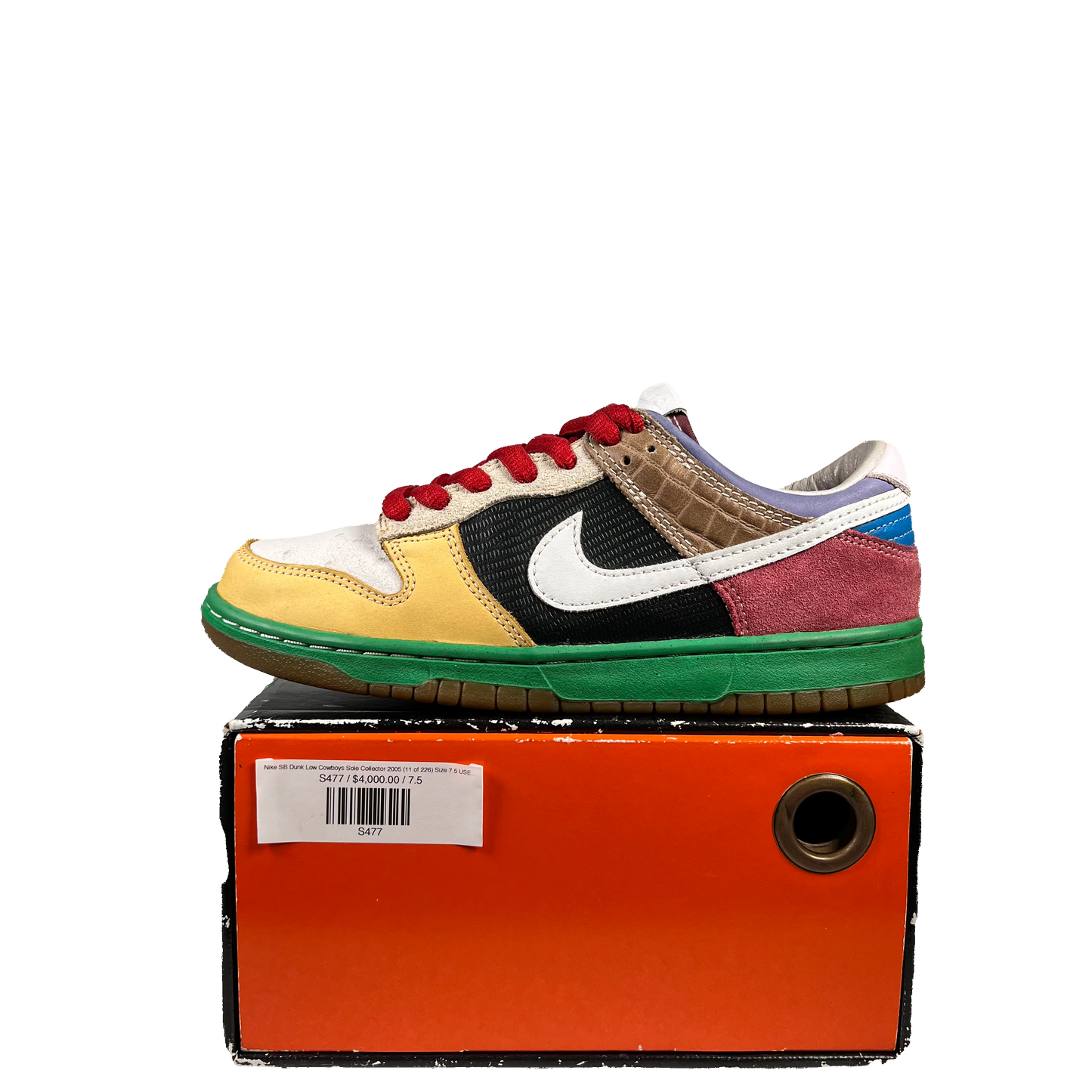 Nike SB Dunk Low Cowboys Sole Collector (2005) (11 of 226) Size 7.5 USED s477