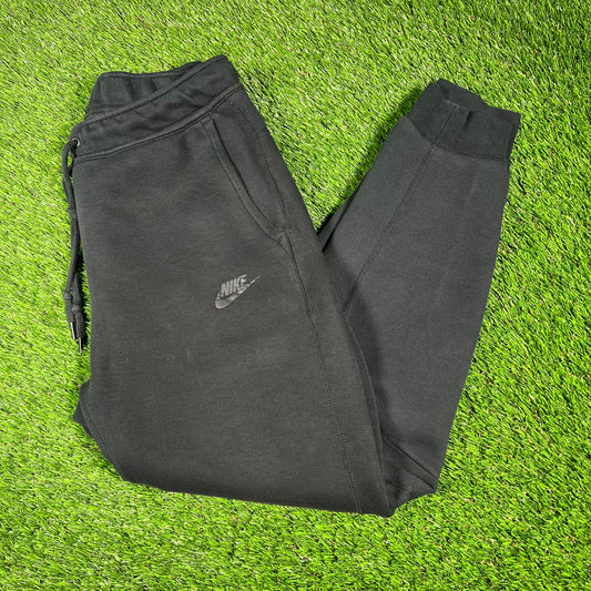 Nike Black Tech Fleece Pants Size Small USED v16909