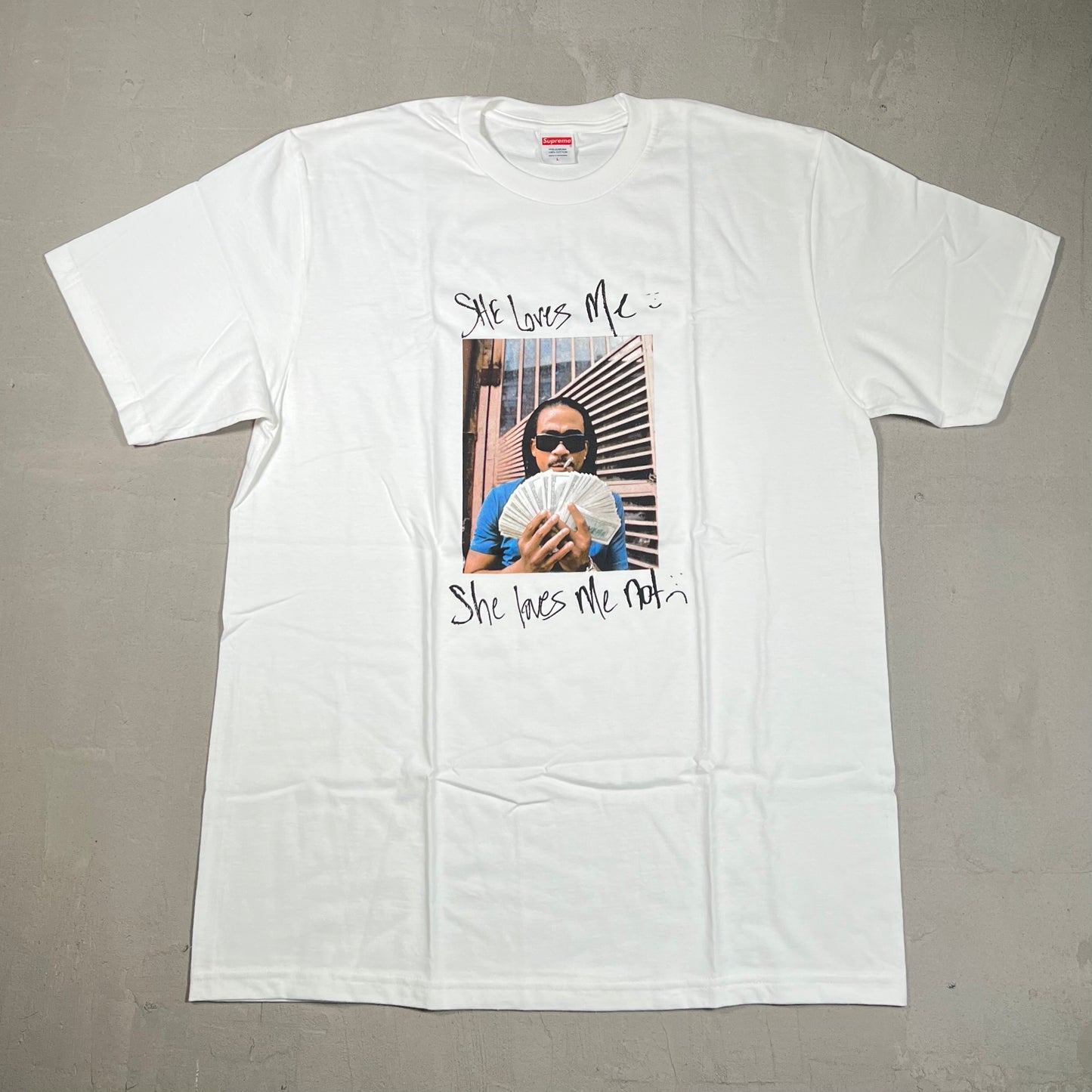 Supreme Max B Tee White (2025) Size Small NEW x17289