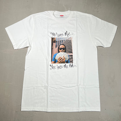 Supreme Max B Tee White (2025) Size Small NEW x17289