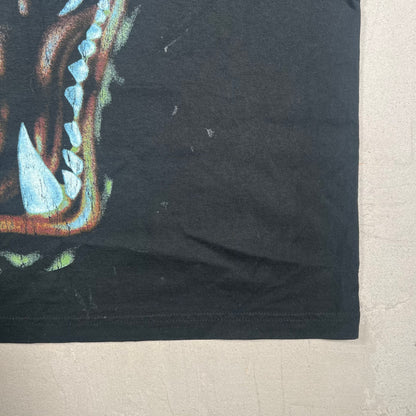 Travis Scott Circus Maximus Tiger Black Tee Size Medium USED x17383