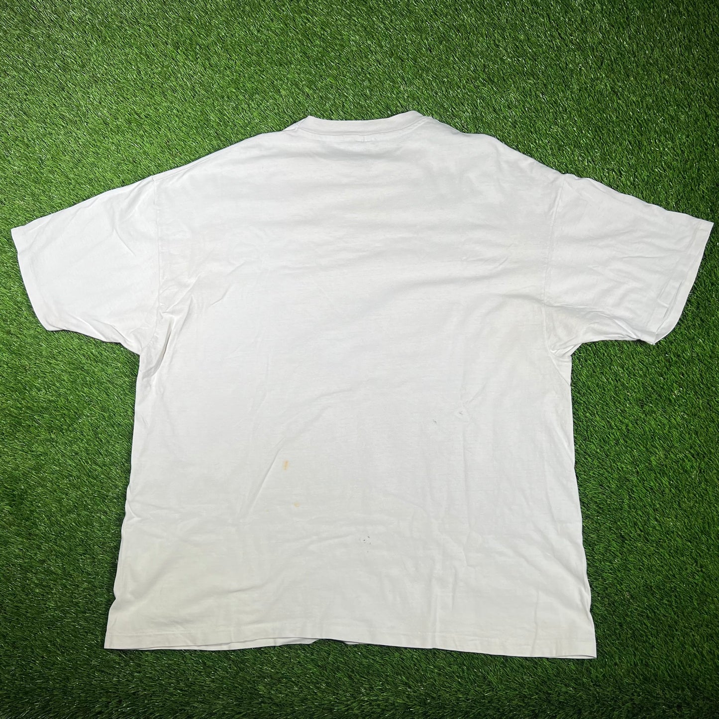 1992 White Cat Humor Tee Size XXL USED v17340