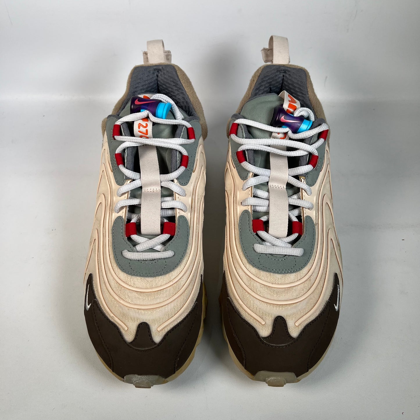 Nike Air Max 270 React ENG Travis Scott Cactus Trails (2020) Size 9.5 USED s22454