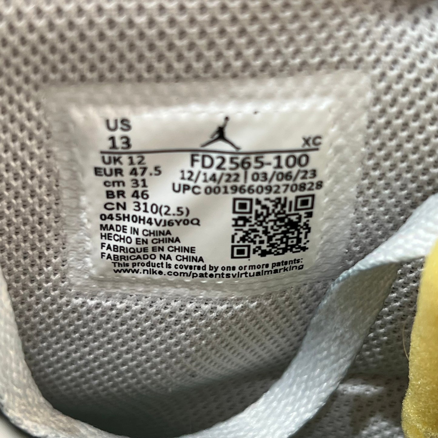 Jordan 1 Union LA Bephies Beauty Supply Summer of ‘96 (2023) Size 13 USED s18758