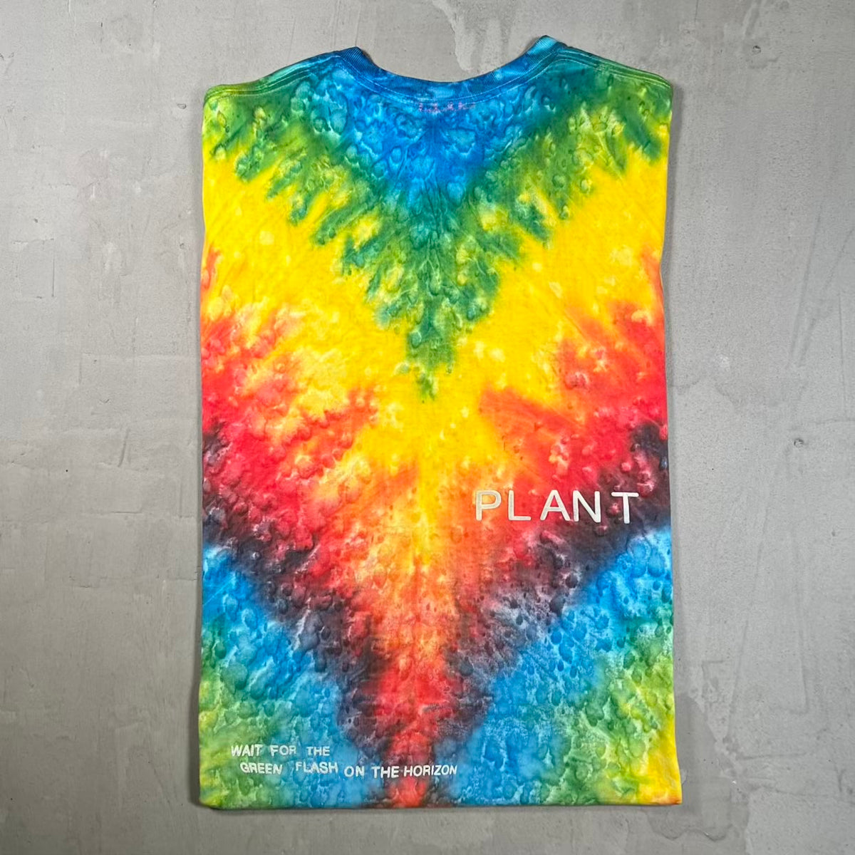 Cactus Plant Flea Market CPFM Powered By The Sun Tie Dye (2022) Tee Size Large USED x18882