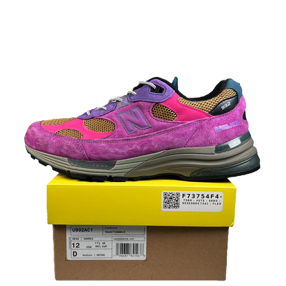 New Balance 992 Action Bronson Digitalis Purpurea (2025) Size 12 USED s22873