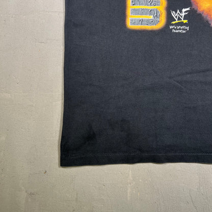 1998 WWF Undertaker Rest in Peace Black Tee Size XL USED v19015