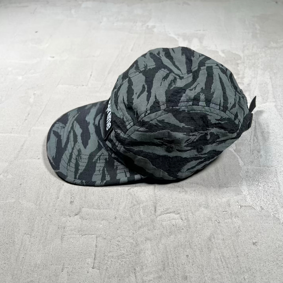 Supreme Tiger Camo Ripstop Camp Hat (2026) USED x18845