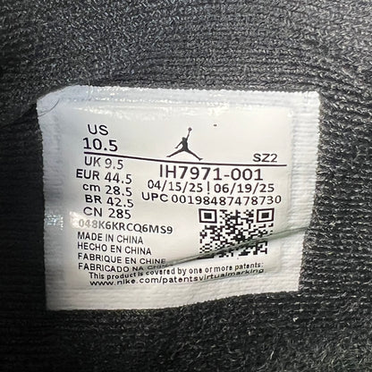 Jordan Jumpman Jack Travis Scott Chase B Black Night Silver (2025) Size 10.5 USED s22059