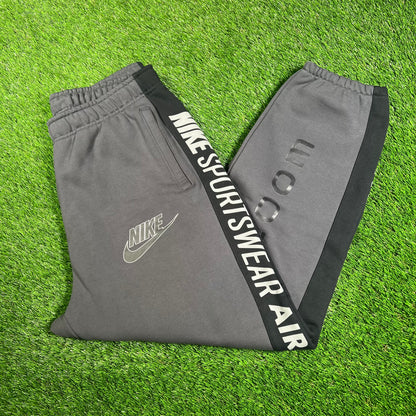 Nike Element Patch Heavyweight Sweatpants Grey Size Large USED v17920