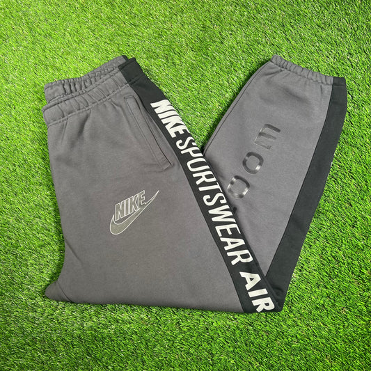Nike Element Patch Heavyweight Sweatpants Grey Size Large USED v17920