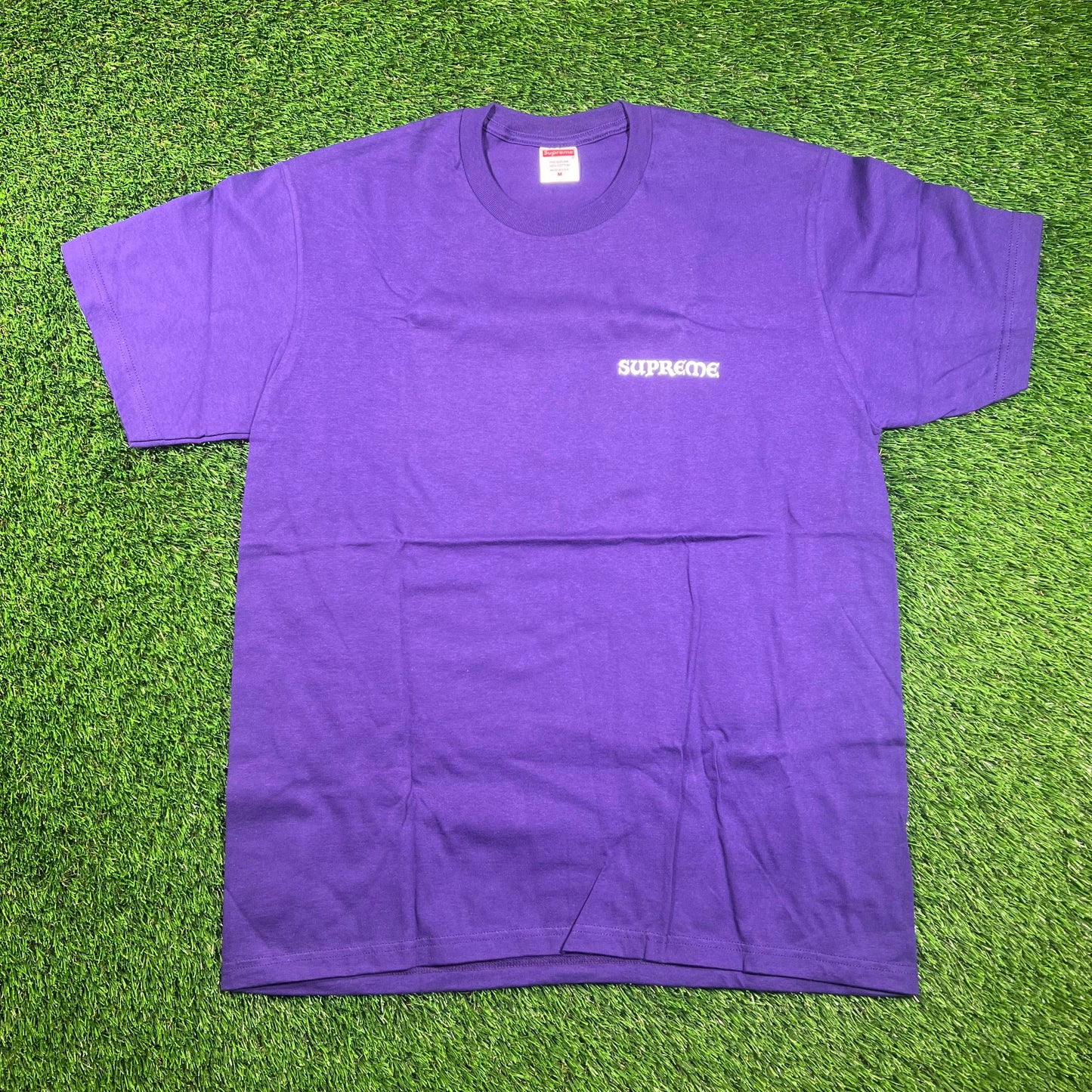 Supreme Worship Tee Purple (2023) Size Medium NEW x16389