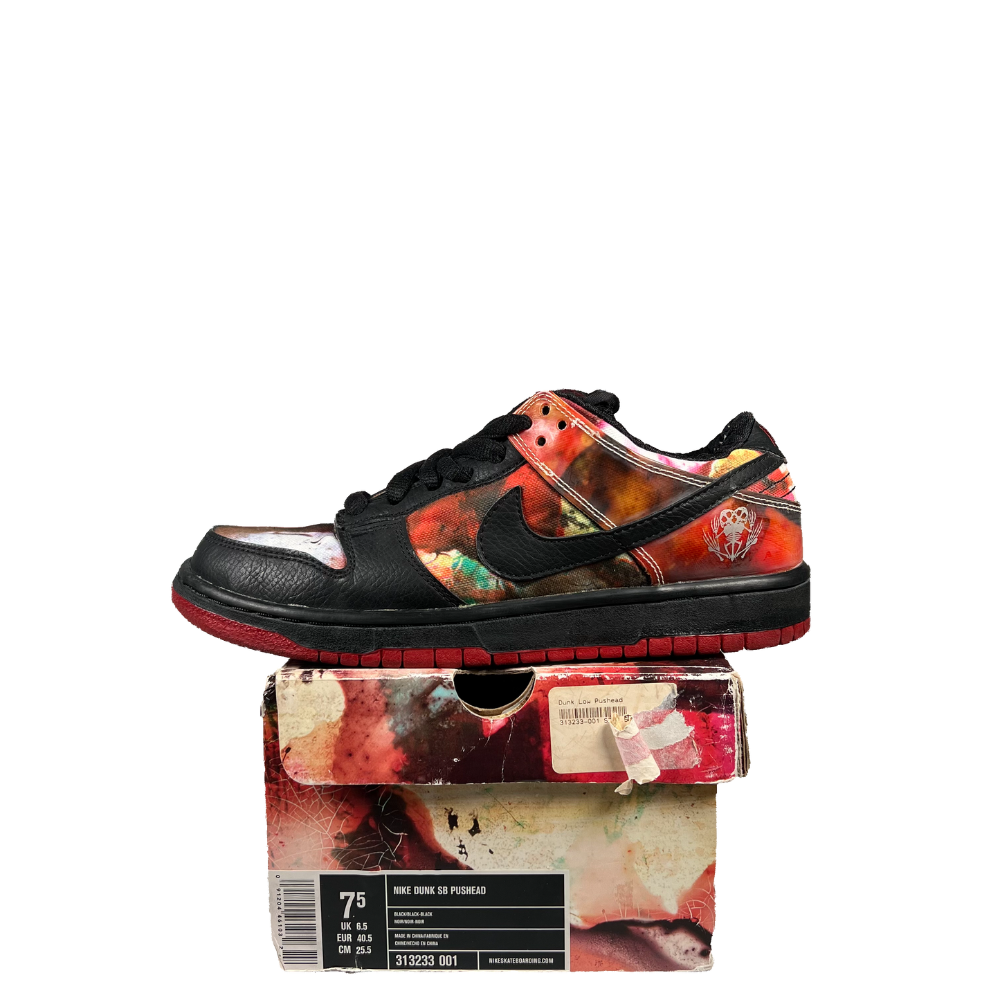 Nike SB Dunk Low Pushead 1 (2005) Size 7.5 USED s20621