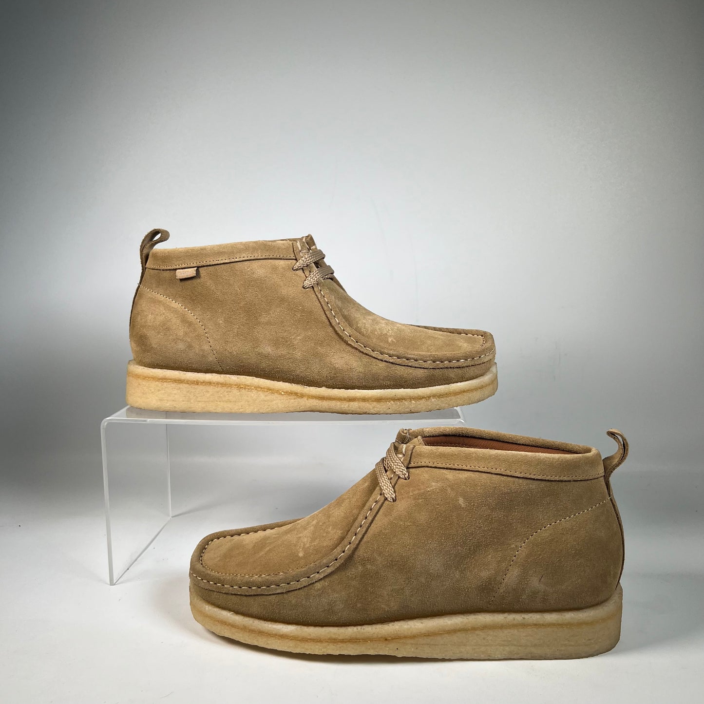 Padmore & Barnes Wallabee Boots Size 7.5 USED s22338