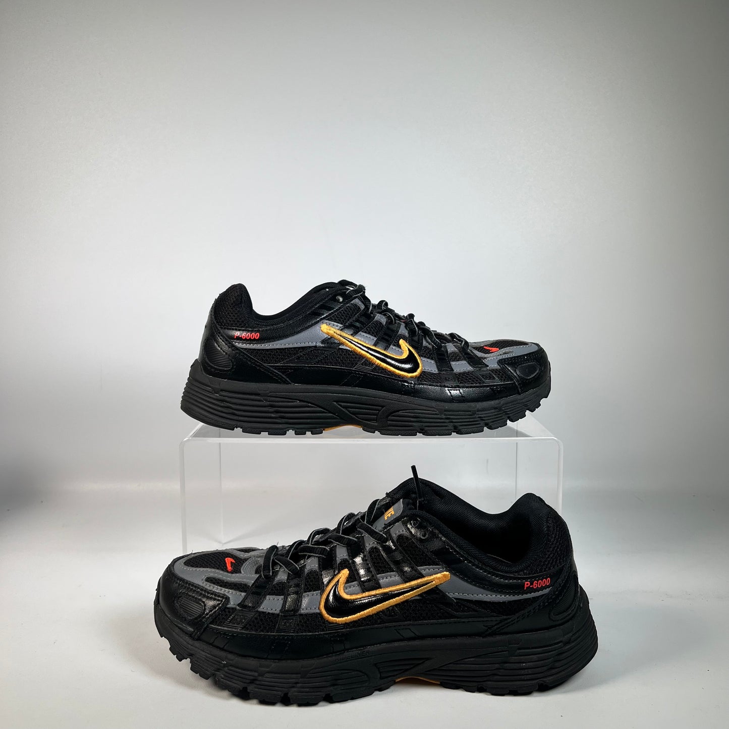 Nike P-6000 Black/Grey (2025) Size 5.5y USED s22321