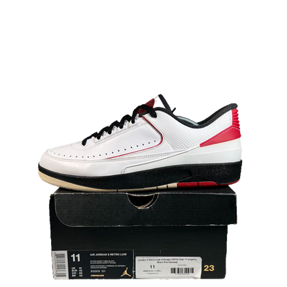 Jordan 2 Low Chicago (2016) Size 11 USED s23548