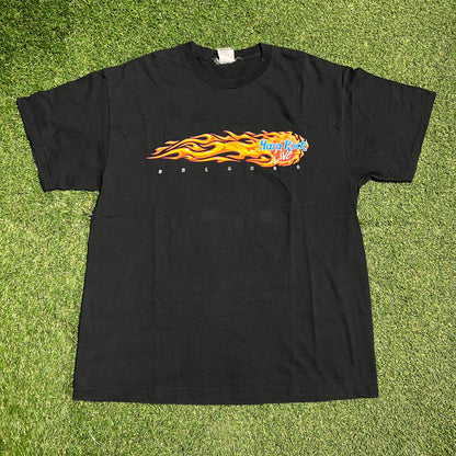 1990s Black Hard Rock Orlando Tee Size XL USED v16223