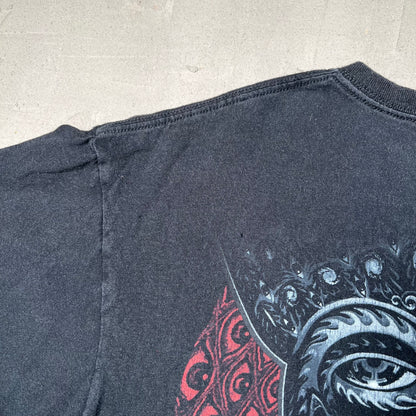 2006 Tool Black Red Alex Grey LA Black Tee Size XL USED v19017