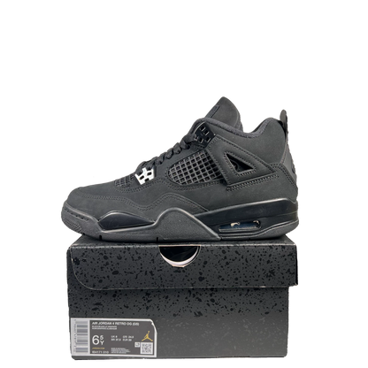 Jordan 4 Black Cat (2025) Size 6.5Y NEW s19652