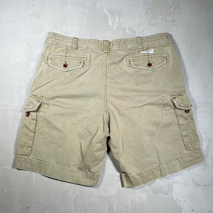 Polo Ralph Lauren Dark Kahki Cargo Shorts Size 42 USED v20254