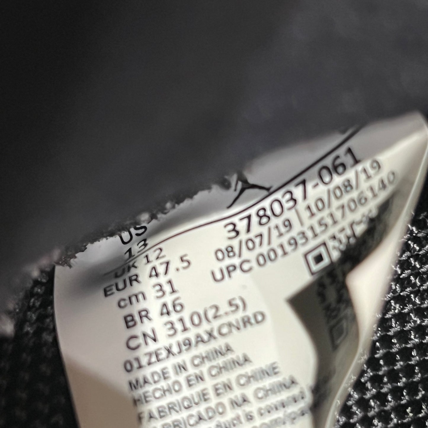 Jordan 11 Playoffs Bred (2019) Size 13 USED s22460