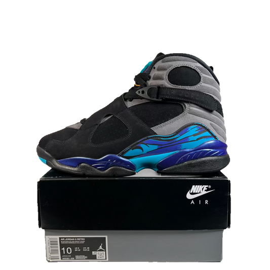 Jordan 8 Aqua (2025) Size 10 USED s23539