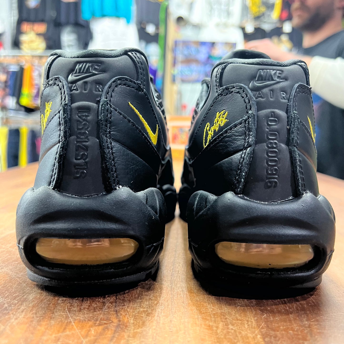 Nike Air Max 95 Corteiz Honey Black Size 7 NEW s16813
